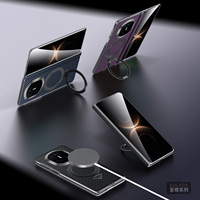 The SULADA Kevlar luxury skin-feel fulcrum magnetic phone case is suitable for Huawei Mate X7