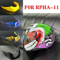 Carbon-Look Motorfiets Achterhelm Spoiler Voor Hjc Rpha 11 Helm Accessoires