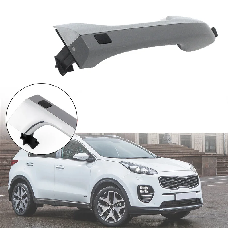 

【IN Stock】1Pair Front Door Smart Handle Button 82661-D9710 82651D9710 For Kia Sportage 2016-2021 Outside Puller Small Switch