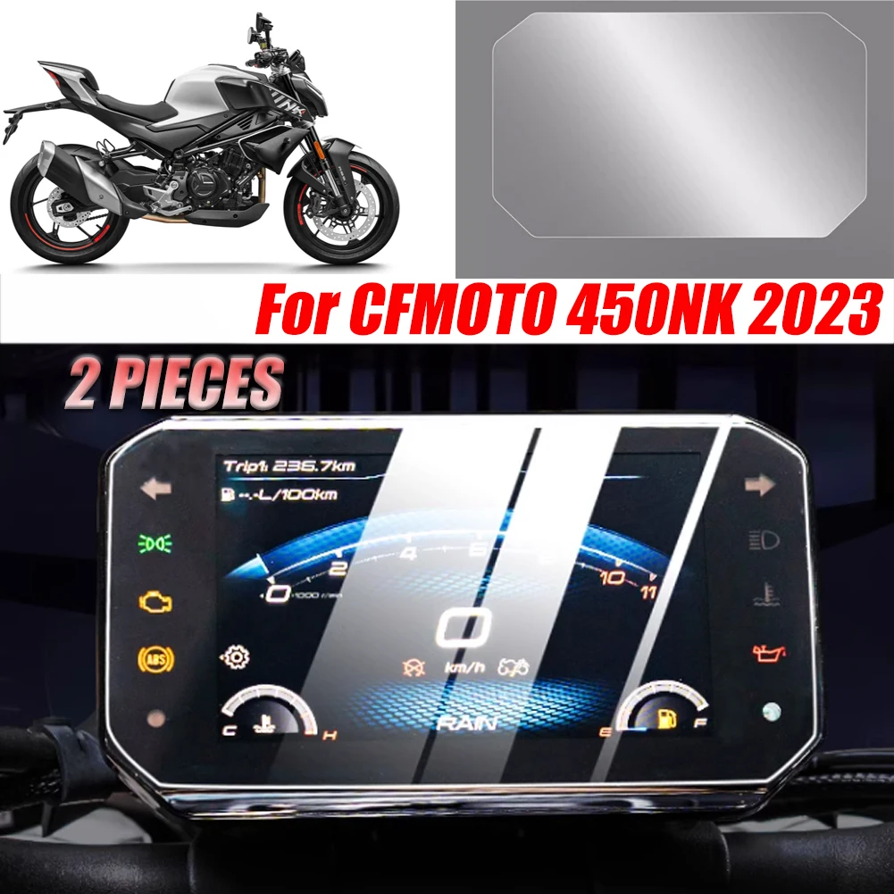 Protector de pantalla para salpicadero de motocicleta, película de TPU antiarañazos, a prueba de aceite, para CFMOTO 450NK nk450 2023