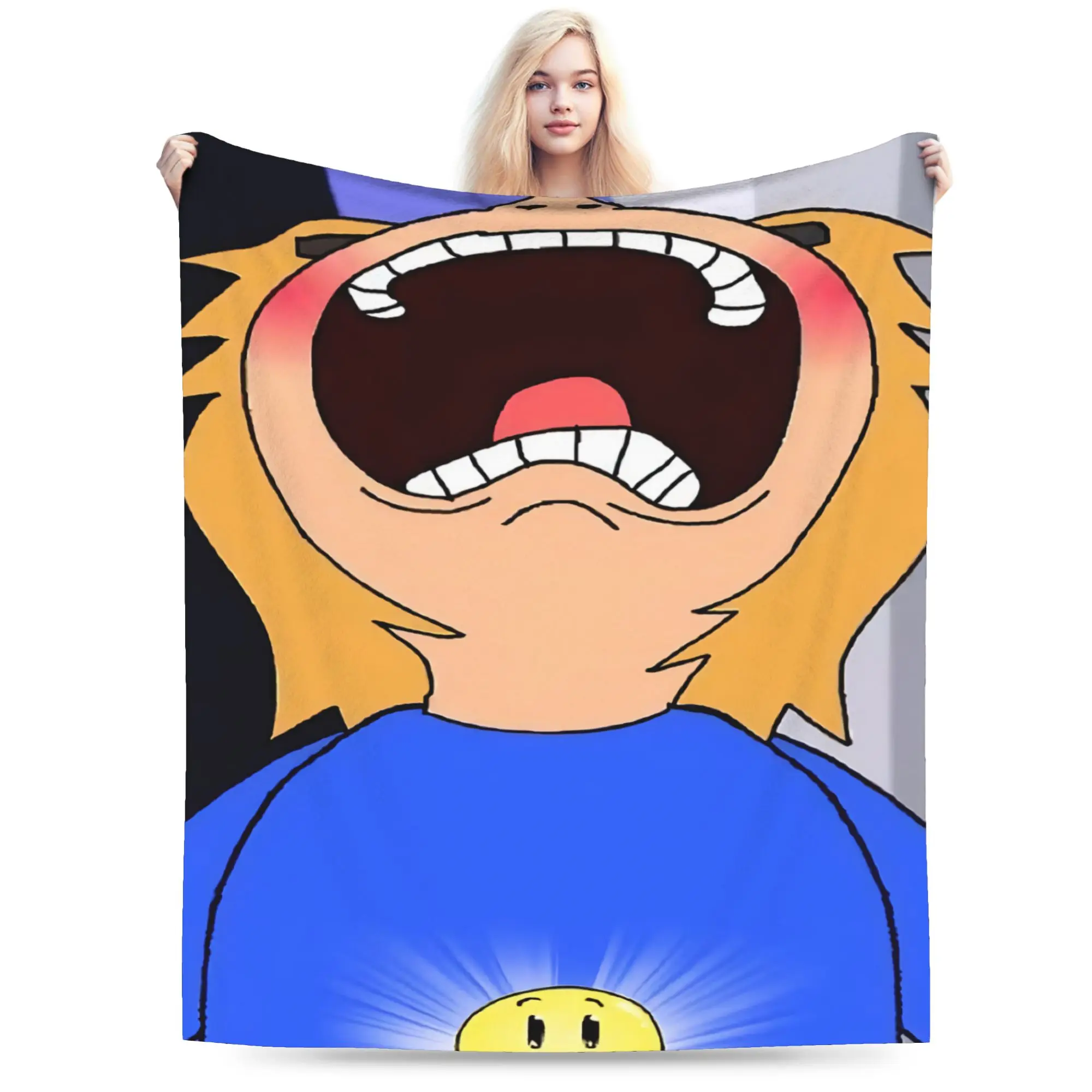F-Fact A-Attack Adventures Merch Blanket Soft Velvet  Throw Blanket Cozy Bedspreads