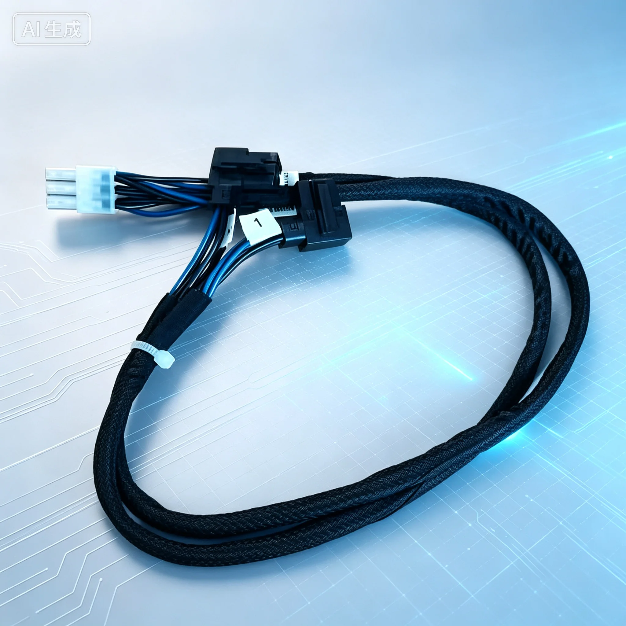 GPU Power Cable for Dell Alienware X51 R1 R2 6‑pin to Dual 6‑pin X218X