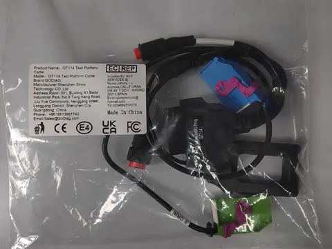GODIAG GT110 for VW/Skoda/Seat CAN-Bus UDS 4th Generation IMMO System Test Platform Cable with POGO PIN Data