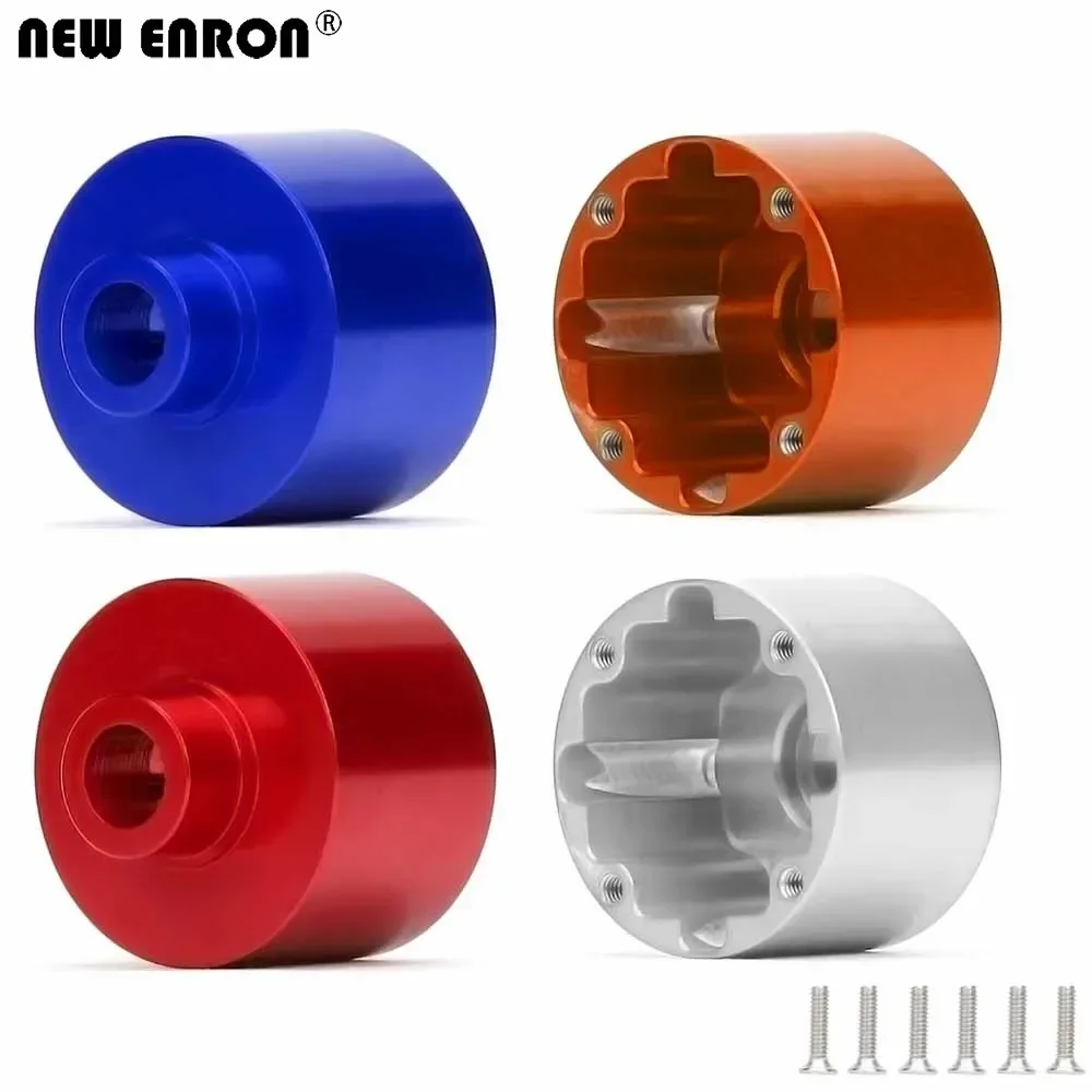 NOVA caixa diferencial de alumínio ENRON # LOS 232004   para carro RC 1/10 equipe Losi BAJA REY 4wd Rock Rey RTR