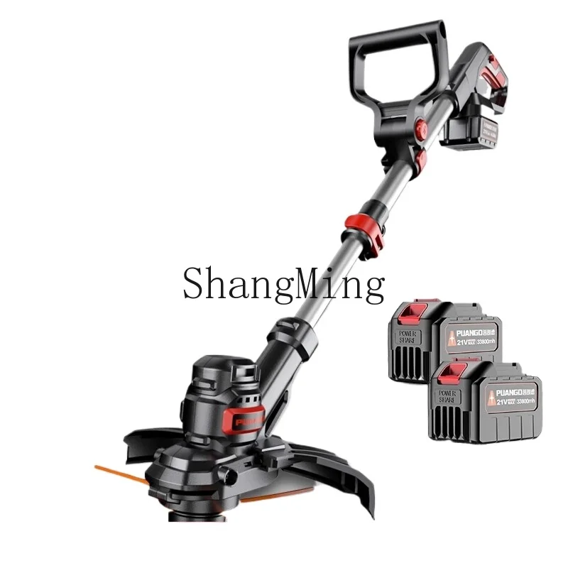 

ZYH electric lawn mower household small lawn mower high power agricultural rechargeable weeding artifact
