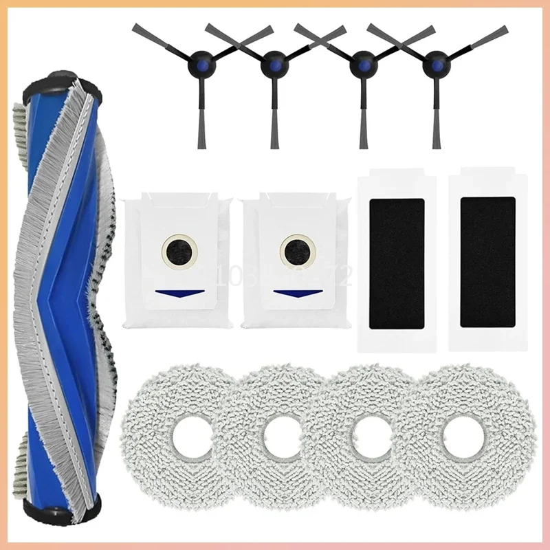 AD-Für Ecovacs Deebot T30 Omni T30 PRO Omni T30s Für Yeedi M12 Pro Staubsauger Wichtigsten Seite Pinsel filter Mopp Tuch Taschen