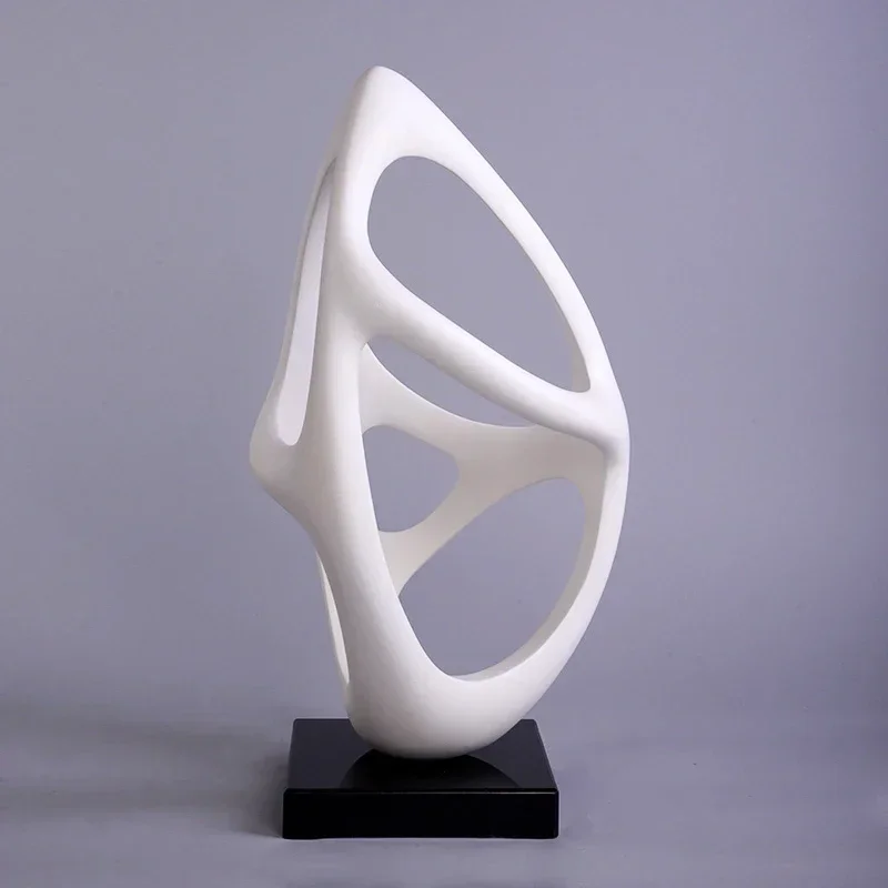 Abstract sculpture works of art. Hotel Accessories Villa model room Modern home accessories.