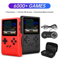 GB300 3.0 Inch Built-in 6000 Game Video Game Console retro Handheld portable Game Player For SF/SFC/GB/GBA Support AV Output