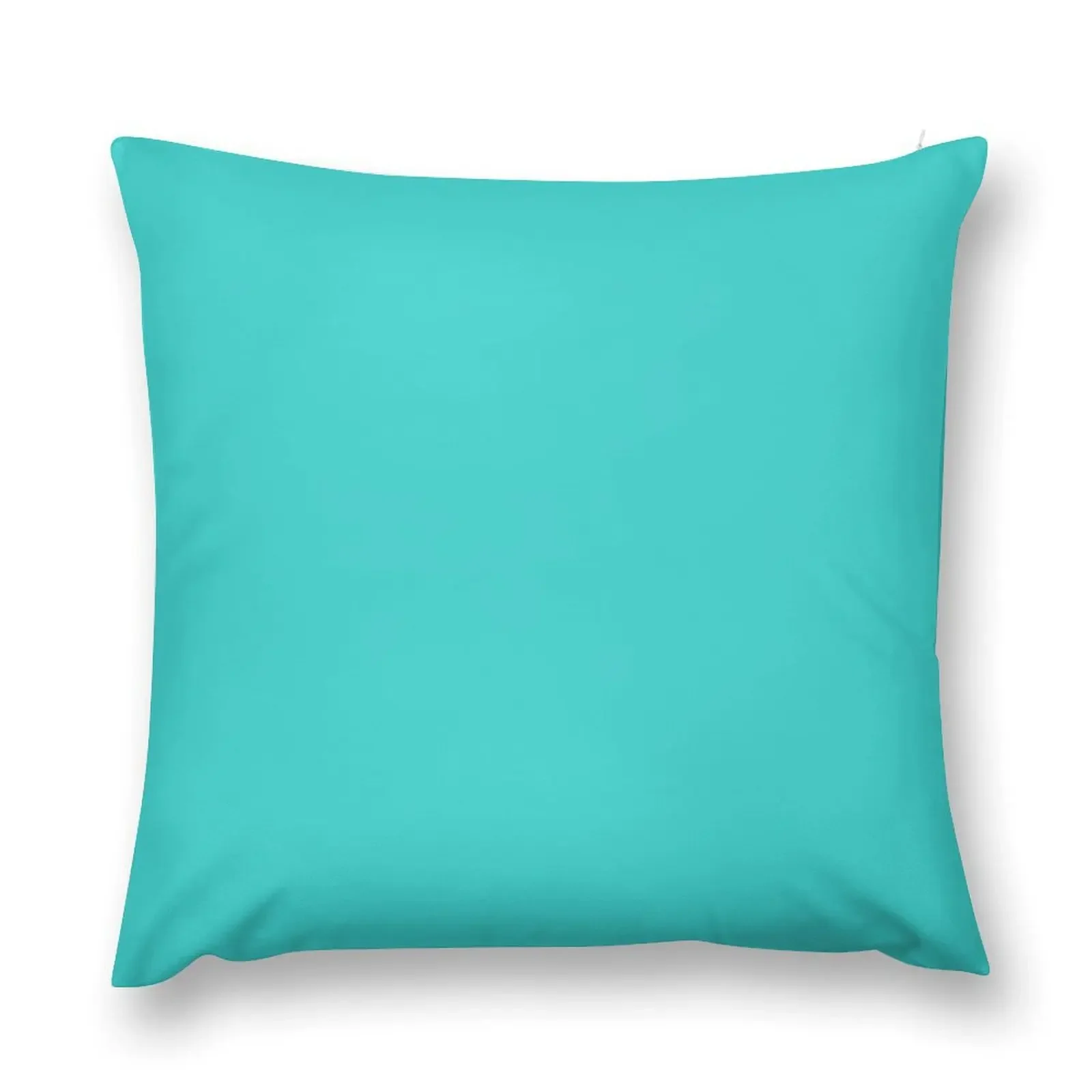 

preppy Trendy fashion Aqua Teal Turquoise Blue Throw Pillow Couch Pillows Cushions For Sofa Custom Cushion luxury decor pillow