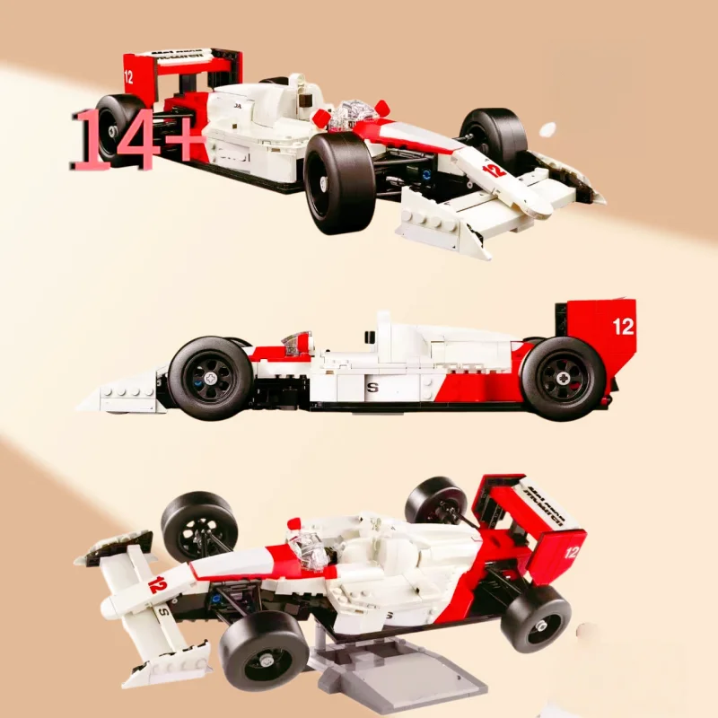 

НОВИНКА 2026: Механический конструктор McLaren MP4 из 693 деталей для сборки, модель для взрослых и детей, коллекционный подарок на Рождество и День рождения