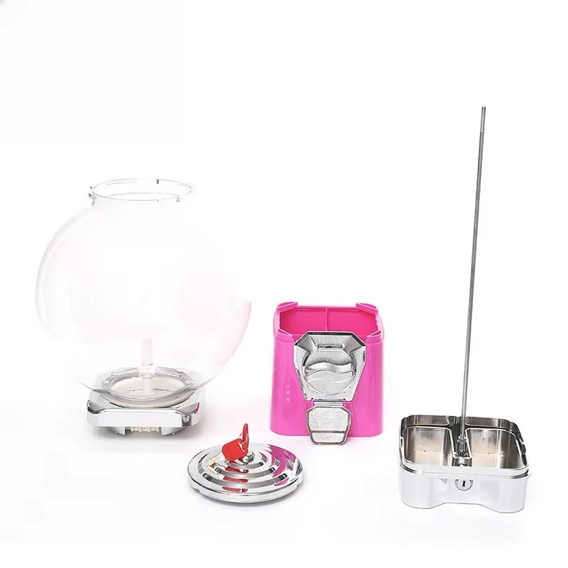 Gum vending machine toy cheap plated candy vending machine with coin and token payment system