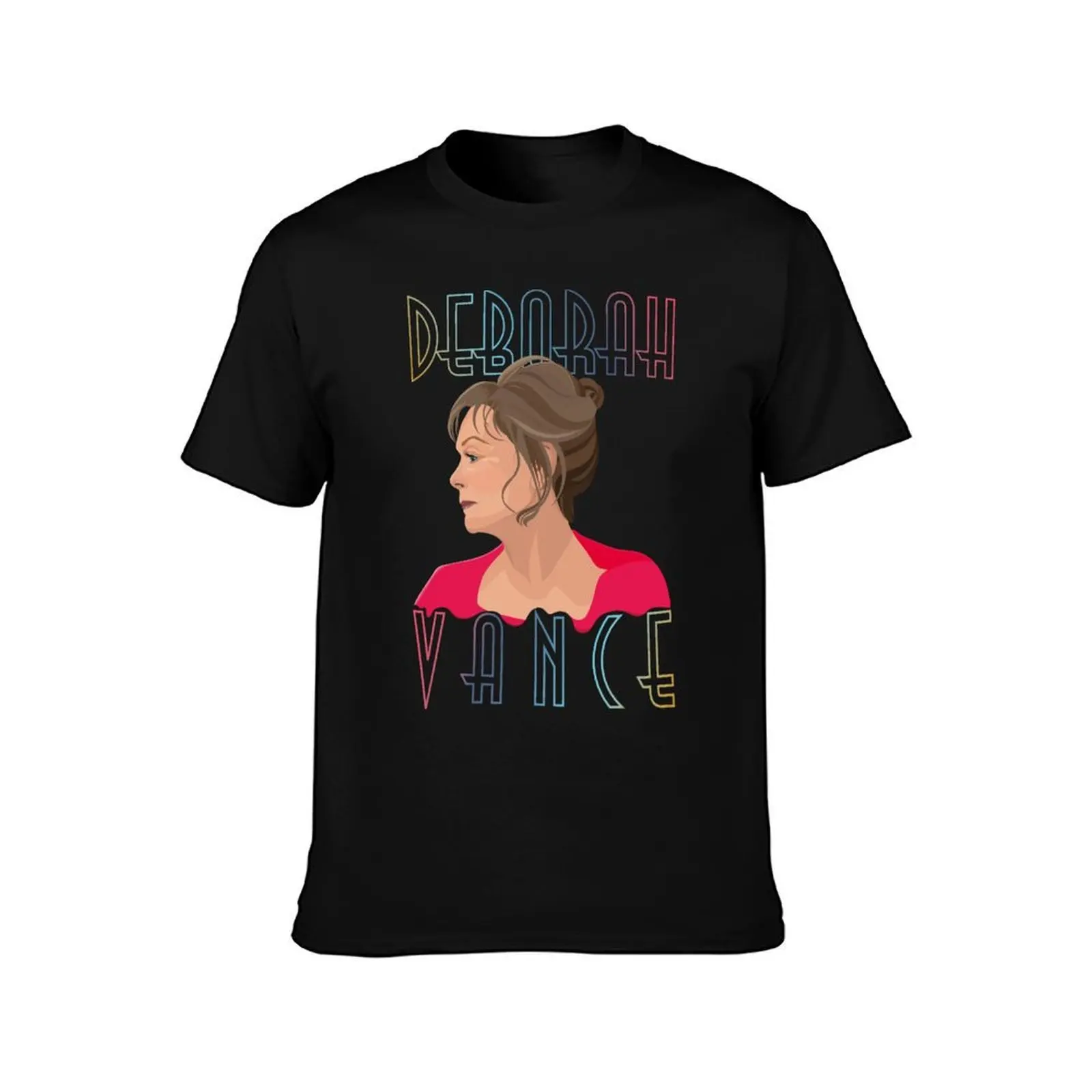 Deborah Vance's Profile T-Shirt Fashion Simple Casual Tee Shirt