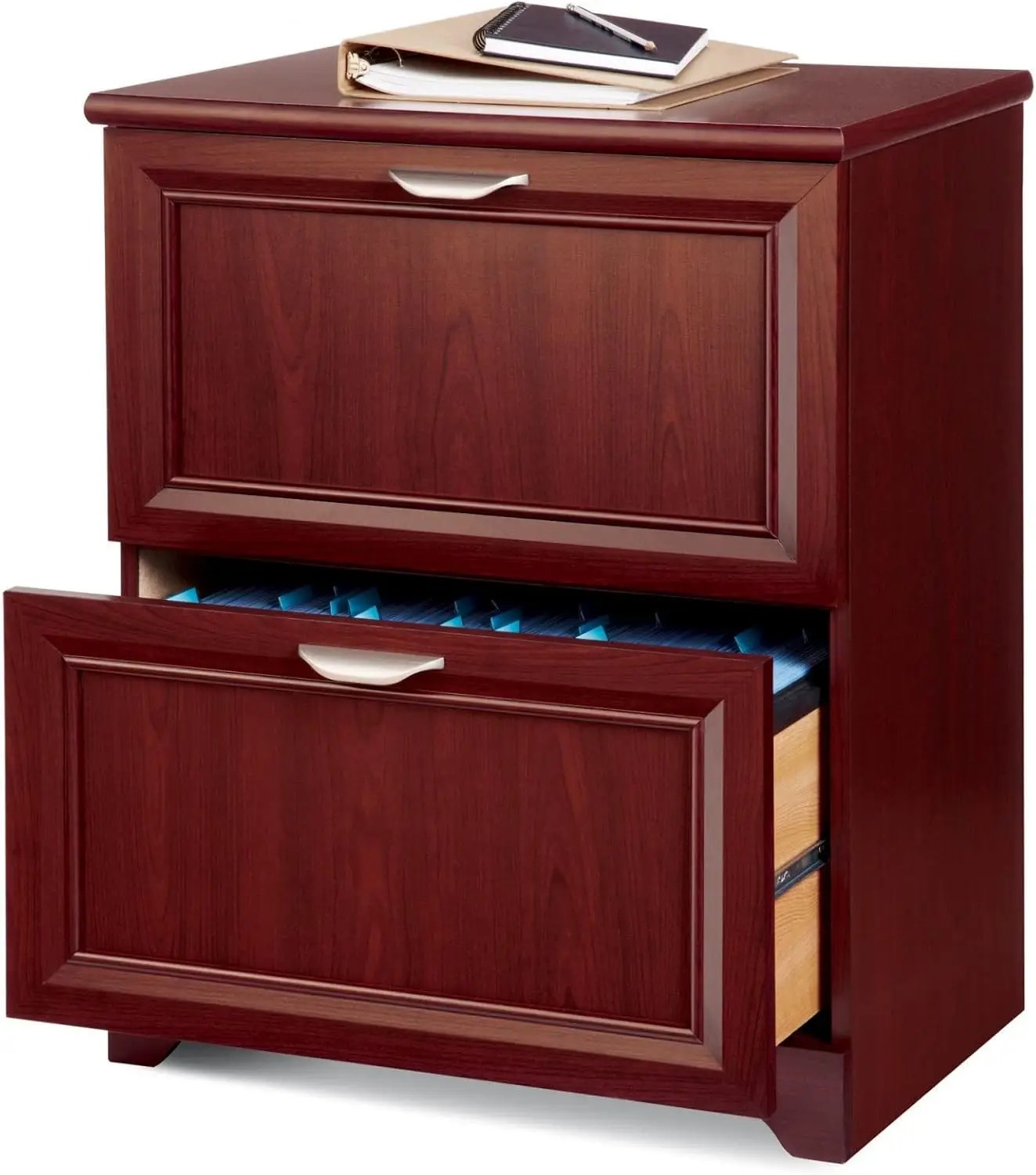 

® Magellan 24"W Lateral 2-Drawer File Cabinet, Classic Cherry