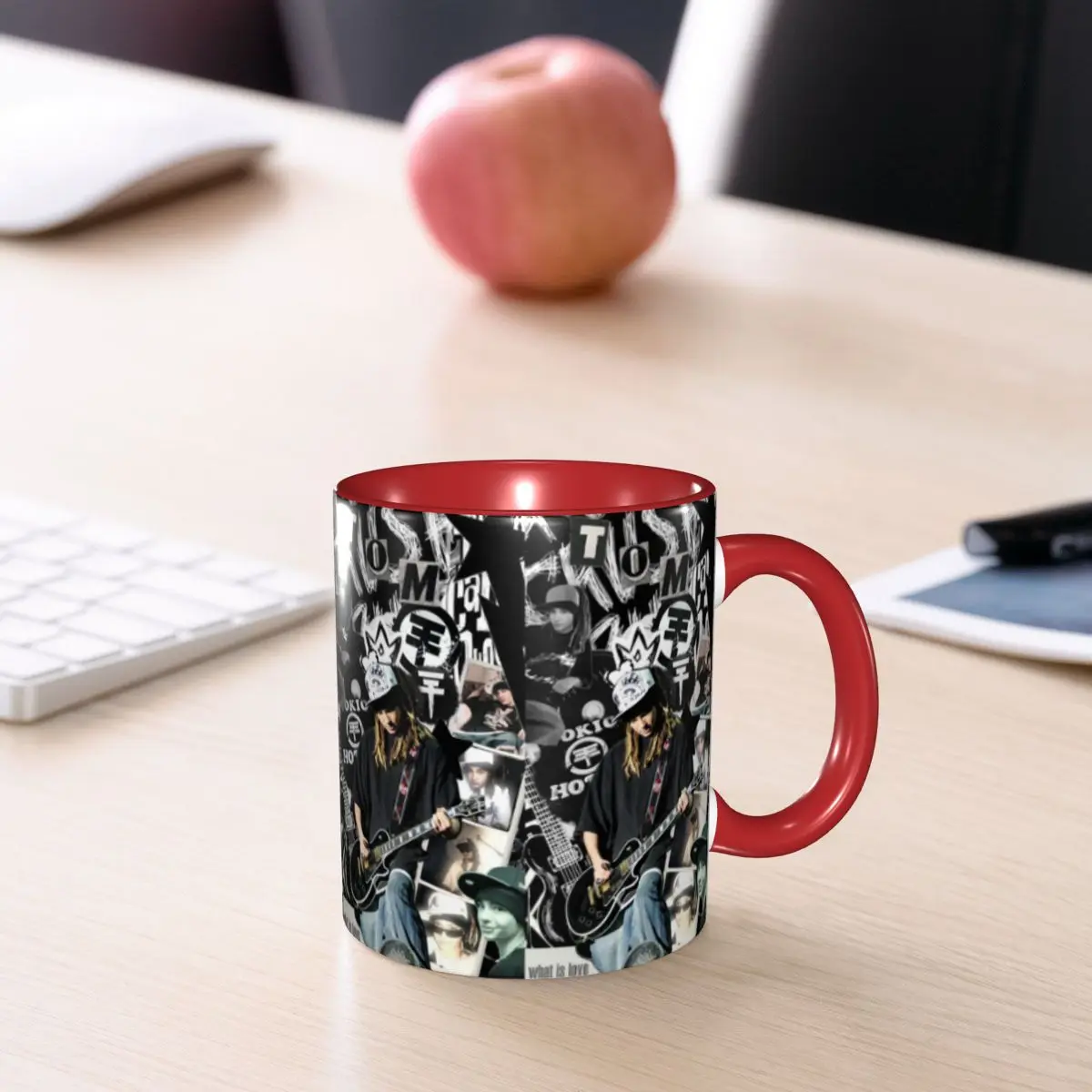 Taza de Cerámica Divertida de la Banda Musical Tokio Hotel Tom Kaulitz, Tazas de Café, Tazas de Té, Taza para Leche, Regalo para Amigos
