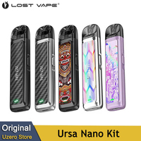 Original LostVape Ursa Nano Kit 18W Vape with 800mAh Battery 2.5ml Pod Cartridge 0.8ohm Electronic Cigarette Vaporizer