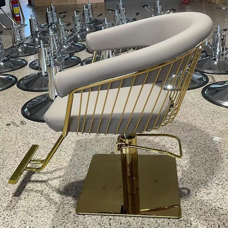 Unique Design Hair Salon Furniture Reclining Washing Chair Luxury Head Spa Shampoo Chair with White Ceramic Basin
