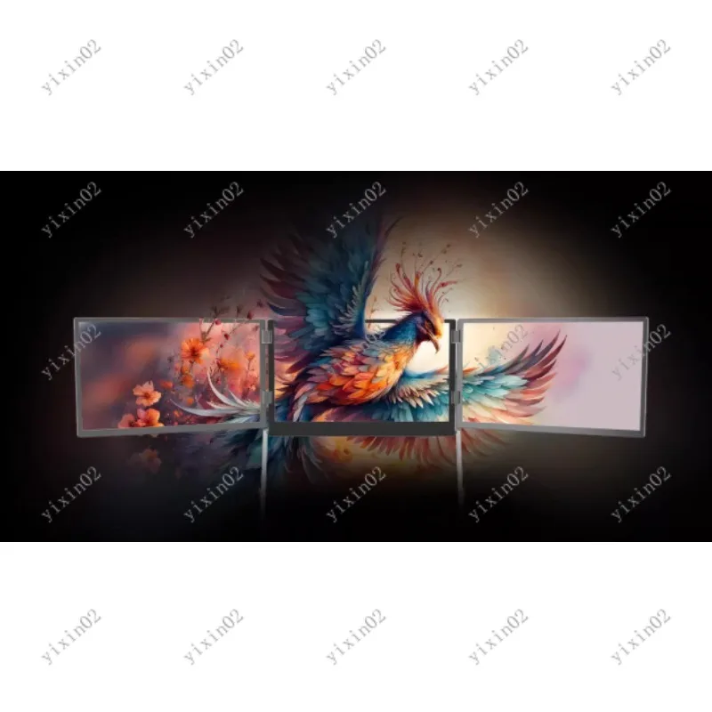 15.6 Inch Multi-Screen Laptop Extender Foldable Triple Quad Portable Monitor