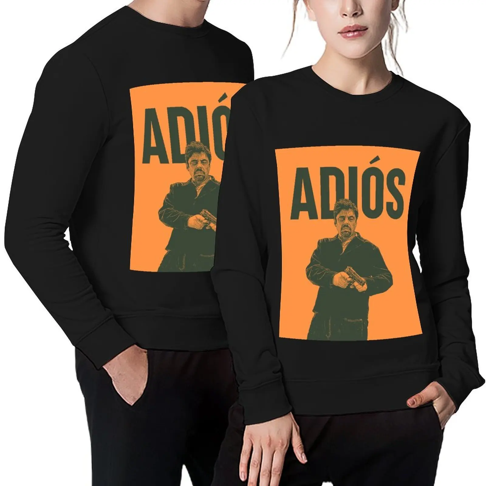 

Adios Pullover korean autumn clothes men clothing mens designer clothes tracksuit sweatshirts for men