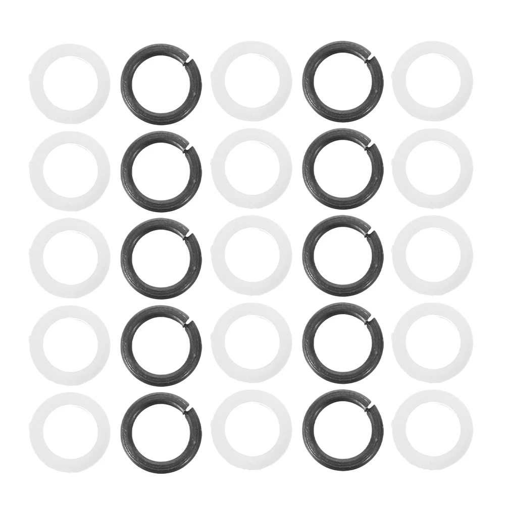 

20 Pairs Guitar Peg Spacer Tuner Washers Tube Holders Outdoor Metal Modified Terminal