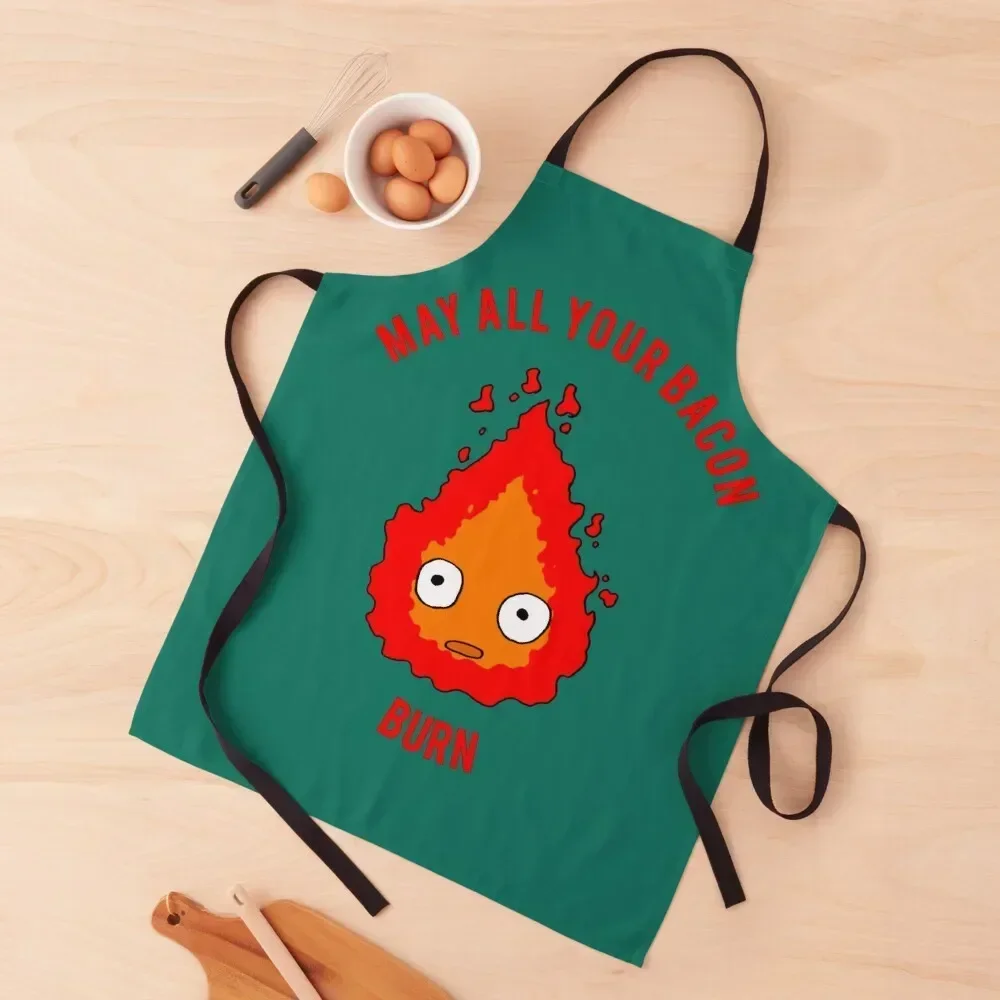 May All Your Bacon Burn 86 Simple Vintage Graphic, Unisex, Customize, Trending Now, Fashion Summer Apron