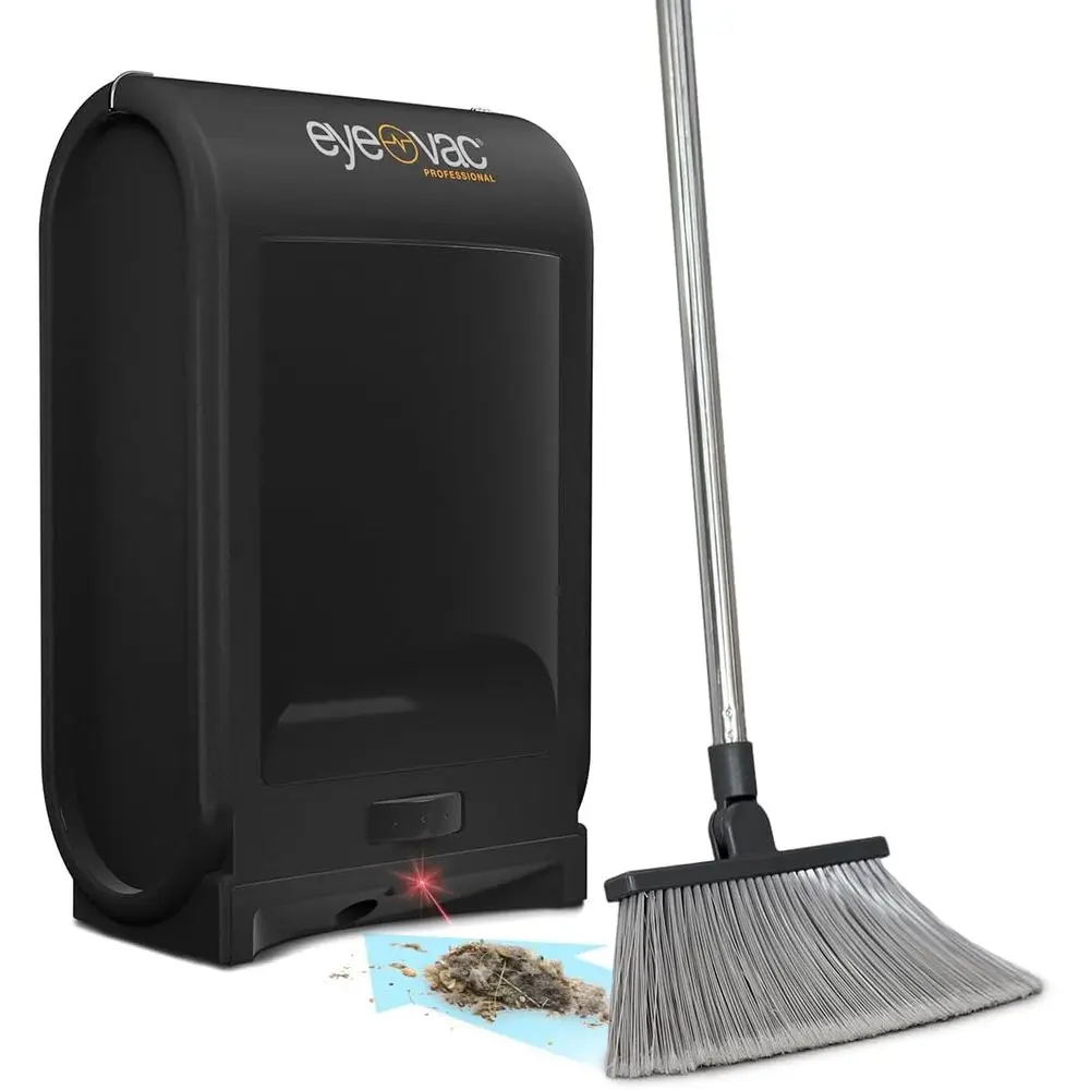 

EyeVac Pro TouchlVacuum Automatic Dustpan - Ultra ast & Powerul - Great or Sweng Sn Pet Hair ood Dirt Kitchen, Corded Canister V