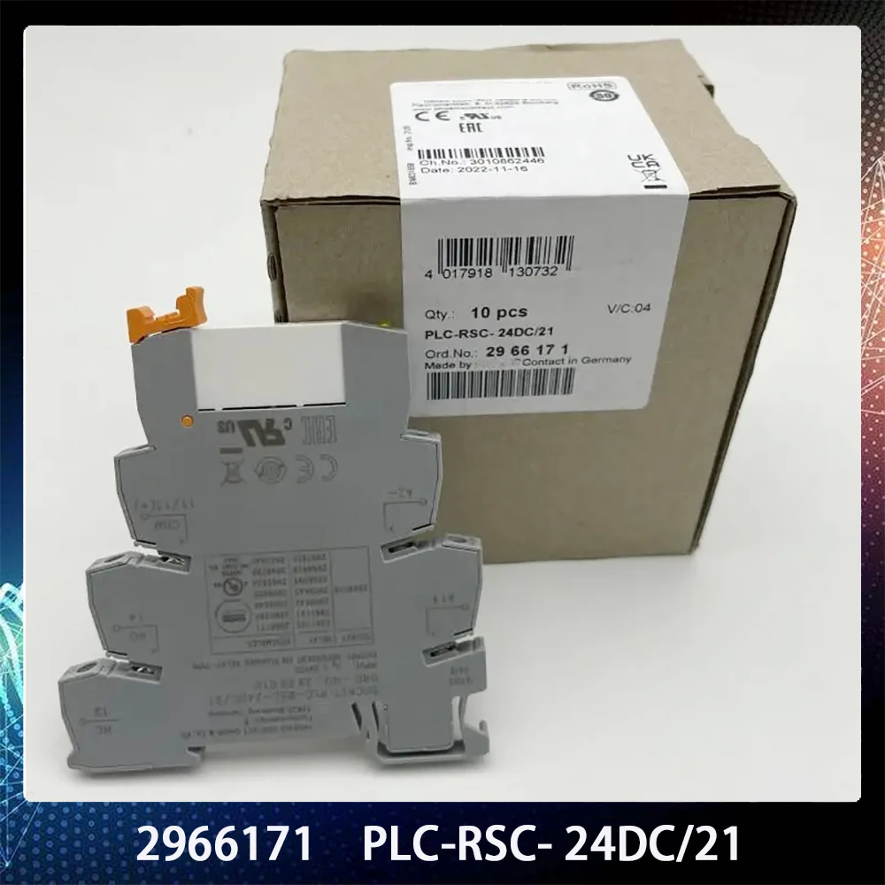 10 PCS New PLC-RSC- 24DC/21 2966016 2966171 Relay Module