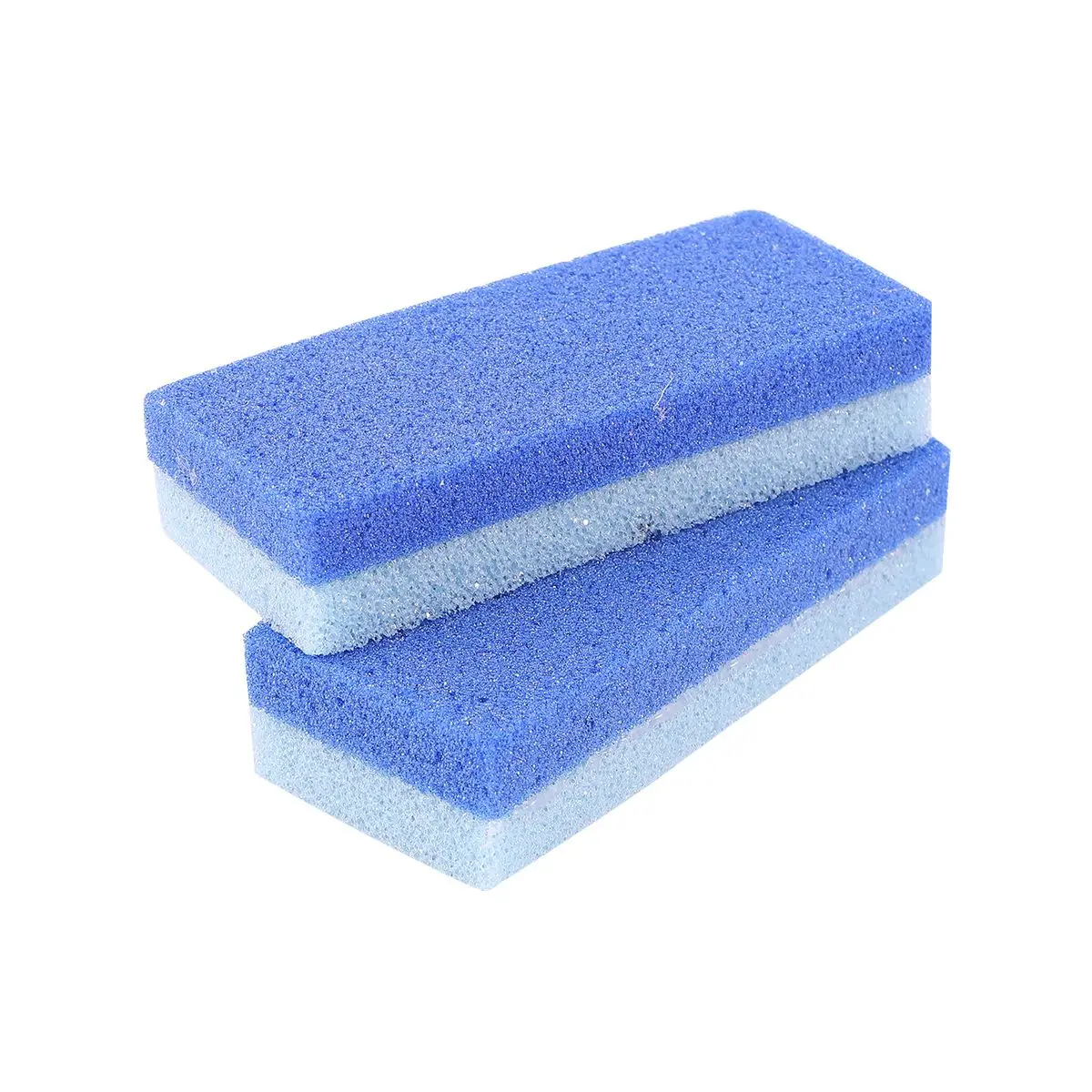 

2Pcs Foot Stone Dead Skin Remover Callus Tool Blue Foot Rubbing Tool Pumice Nail Care Exfoliator Smoother