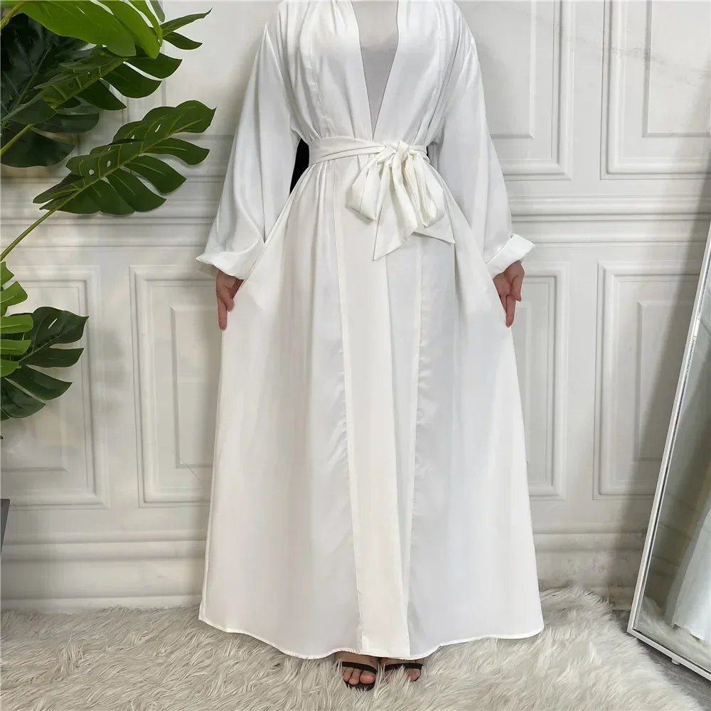 

Abaya Kimono Kaftan Dubai Islam Muslim Hijab Dress Open Abayas Caftan Marocain Qatar Oman Turkey Clothing For Women Robe Femme