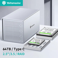 [PS400] Yottamaster 4 Bay RAID Enclosure Aluminum 4-slot 2.5\