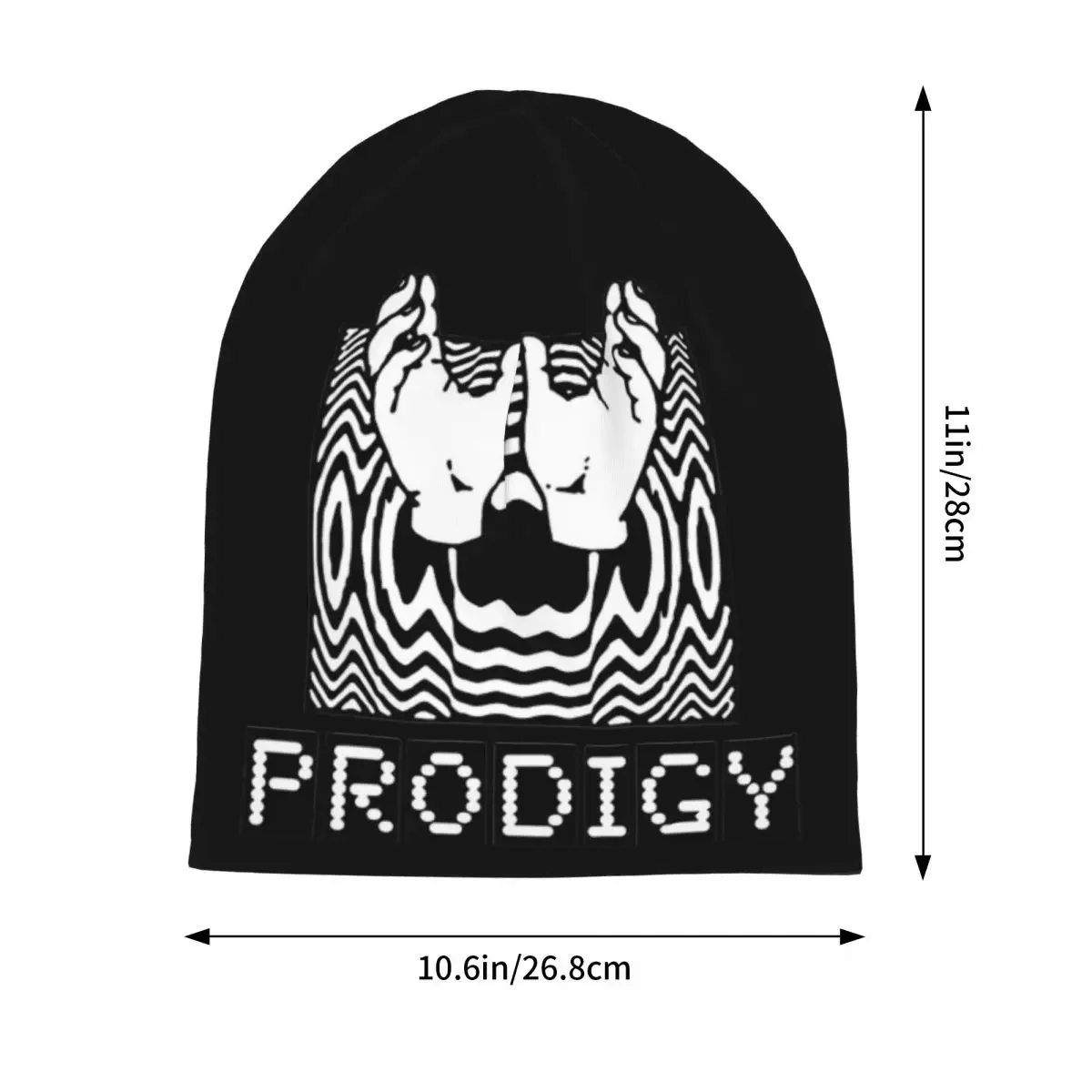 Women Men The Prodigy Band Slouchy Beanies Accessories Rock Music Bonnet Knitted Hat Stylish Winter Warm Cap Birthday Gifts Idea