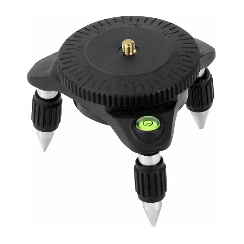 Kaitian Laser Level Bracket 360 Degree Rotation Fine-Tuning For Moving Base Tripod 1/4inch Construction Tools Nivel Laser Levels