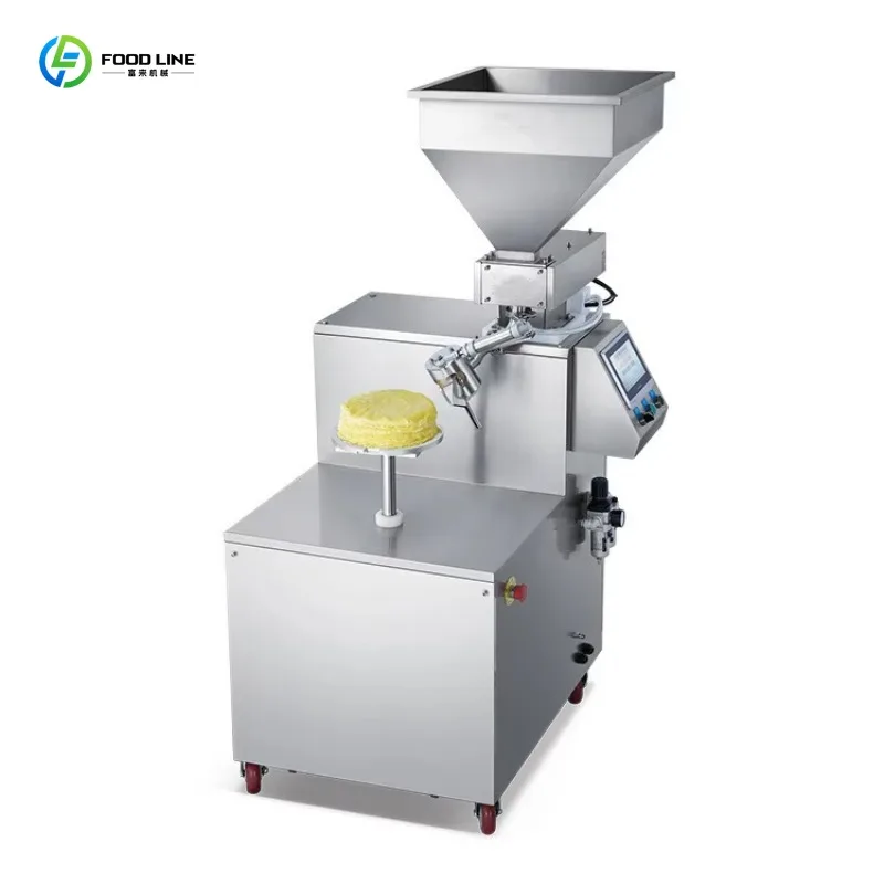 Customized New Multifunctional Electric Small Cake Cream Spreader Automatic Frosting Remote Control Machine