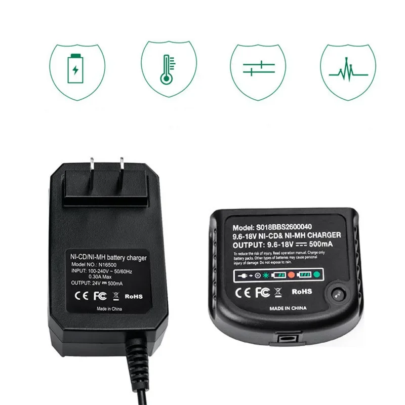 For Black & Decker 9.6V-18V Replacement Charger A12 A12-X  HPB18 HPB14 HPB12 HPB96 HPB18-OPE NI-CD NI-MH battery Charger