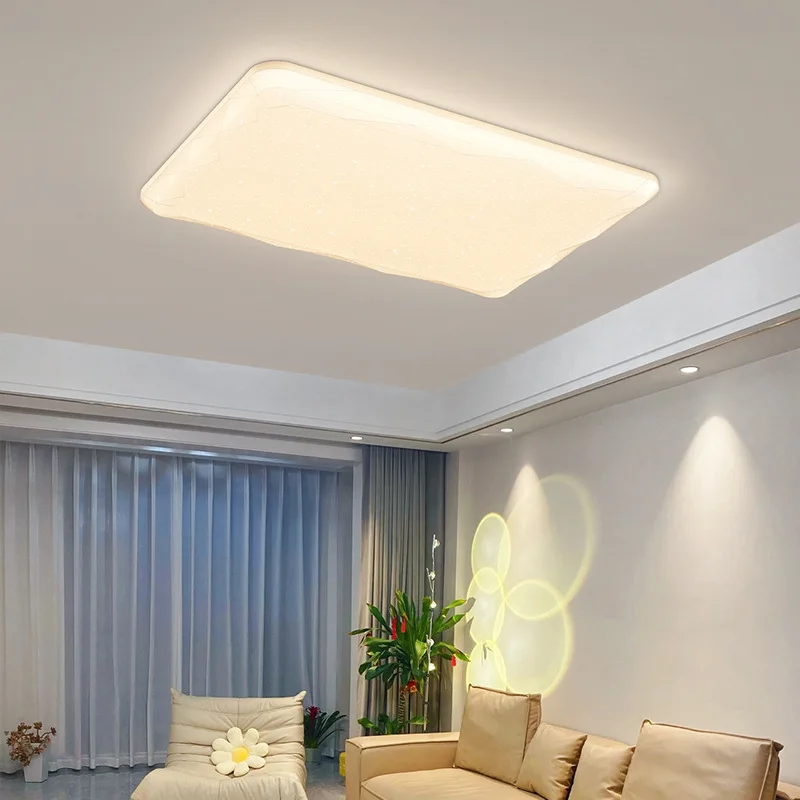 

Современный простой интеллектуальный светодиодный потолочный светильник для спальни с защитой для глаз