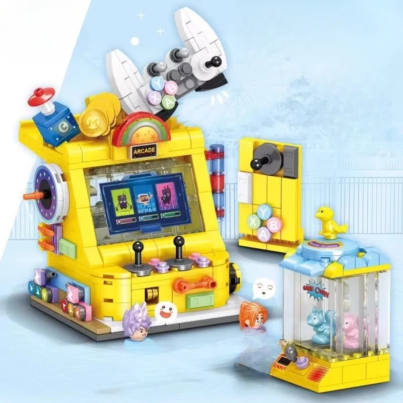 

New Shop Colourful Hundred Change Street Machine Model Kawaii Ornaments Children's Educational Creative Toys Holiday Gift