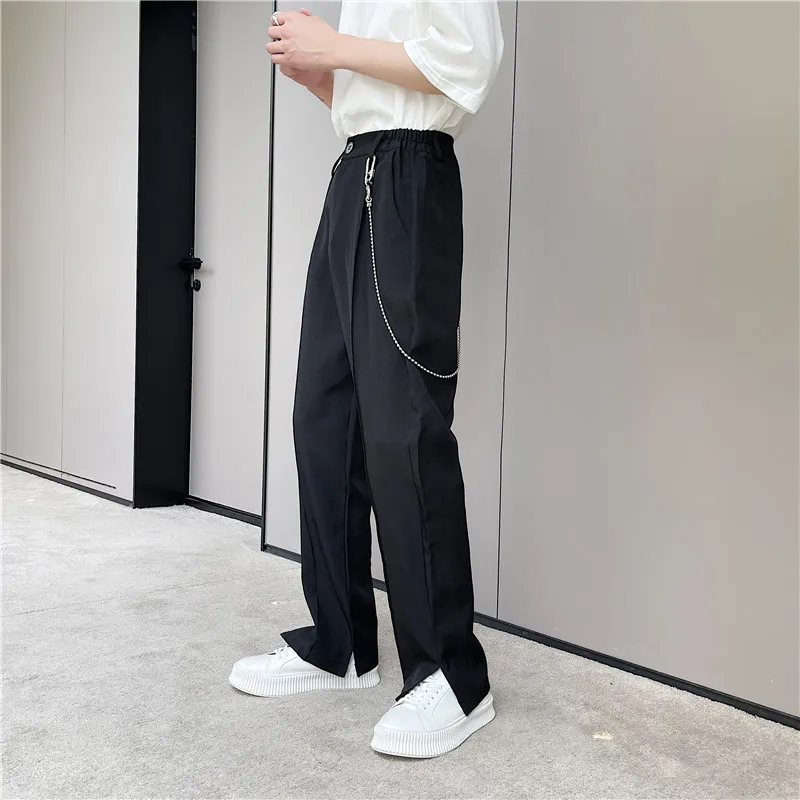 

Men's Spring Autumn Loose Straight Leg Pants Dra Sensation Casual Loose Trousers Spring 2025 Faion Trend Youth