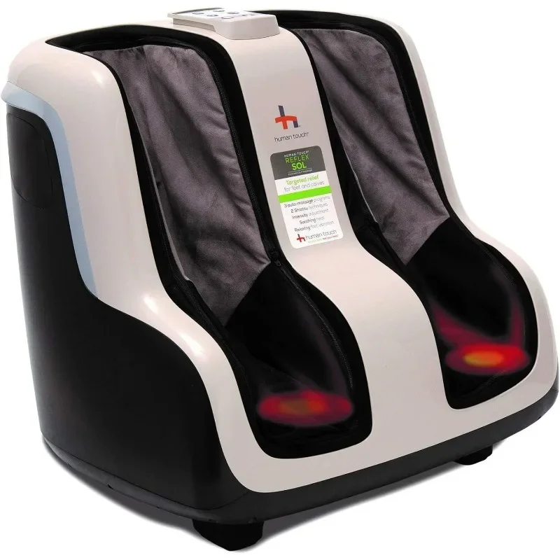 

Reflex SOL Foot & Calf Massager w/ Heat - Plantar Fasciitis Relief + Circulation + Shiatsu Deep Kneading