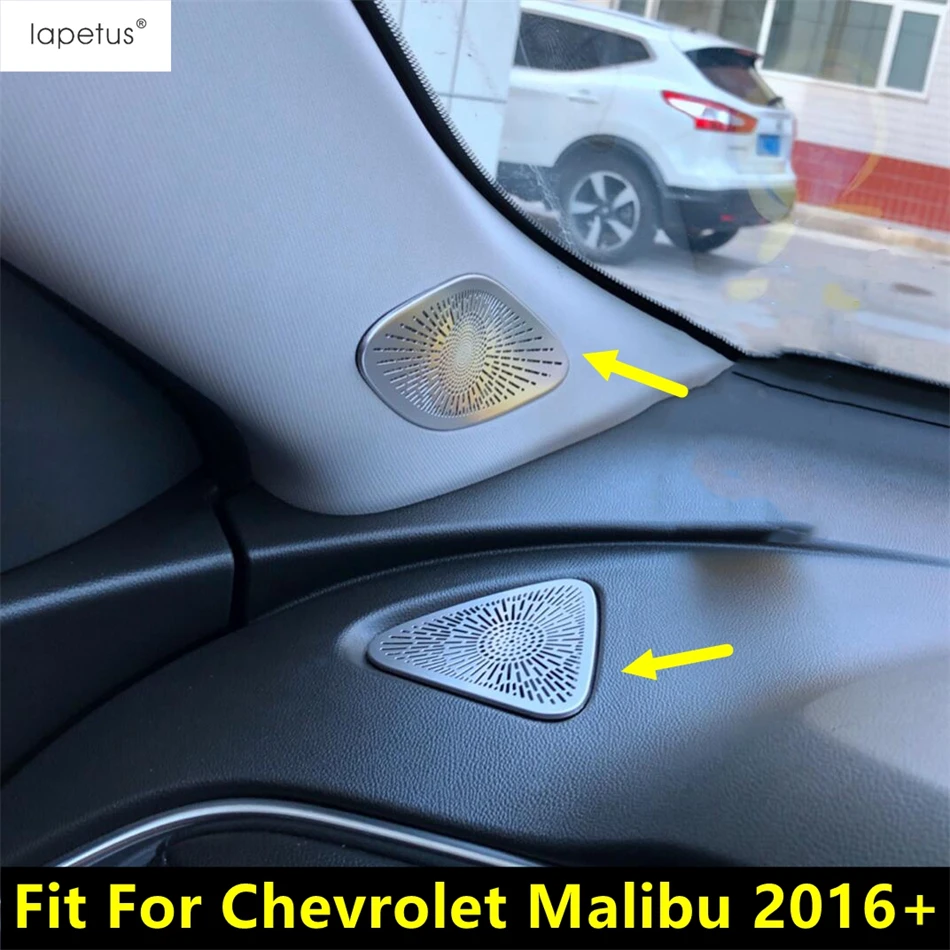 

Car Front Pillar A Speaker Panel / Dashboard AC Air Vent Outlet Cover Trim Interior Accessories For Chevrolet Malibu 2016 - 2020