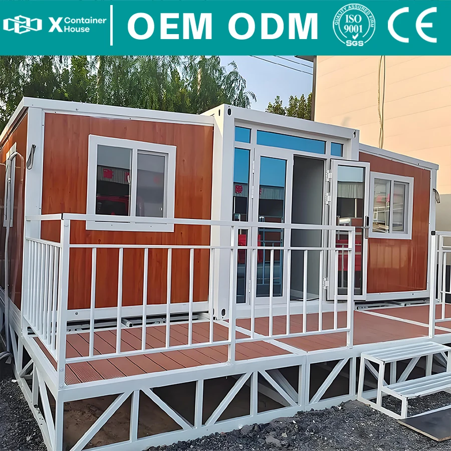 Expandable Shipping Container House Modular Prefabricated House for Spain Tiny Homes Prefabricated Luxury Houses 40ft 20ft Live