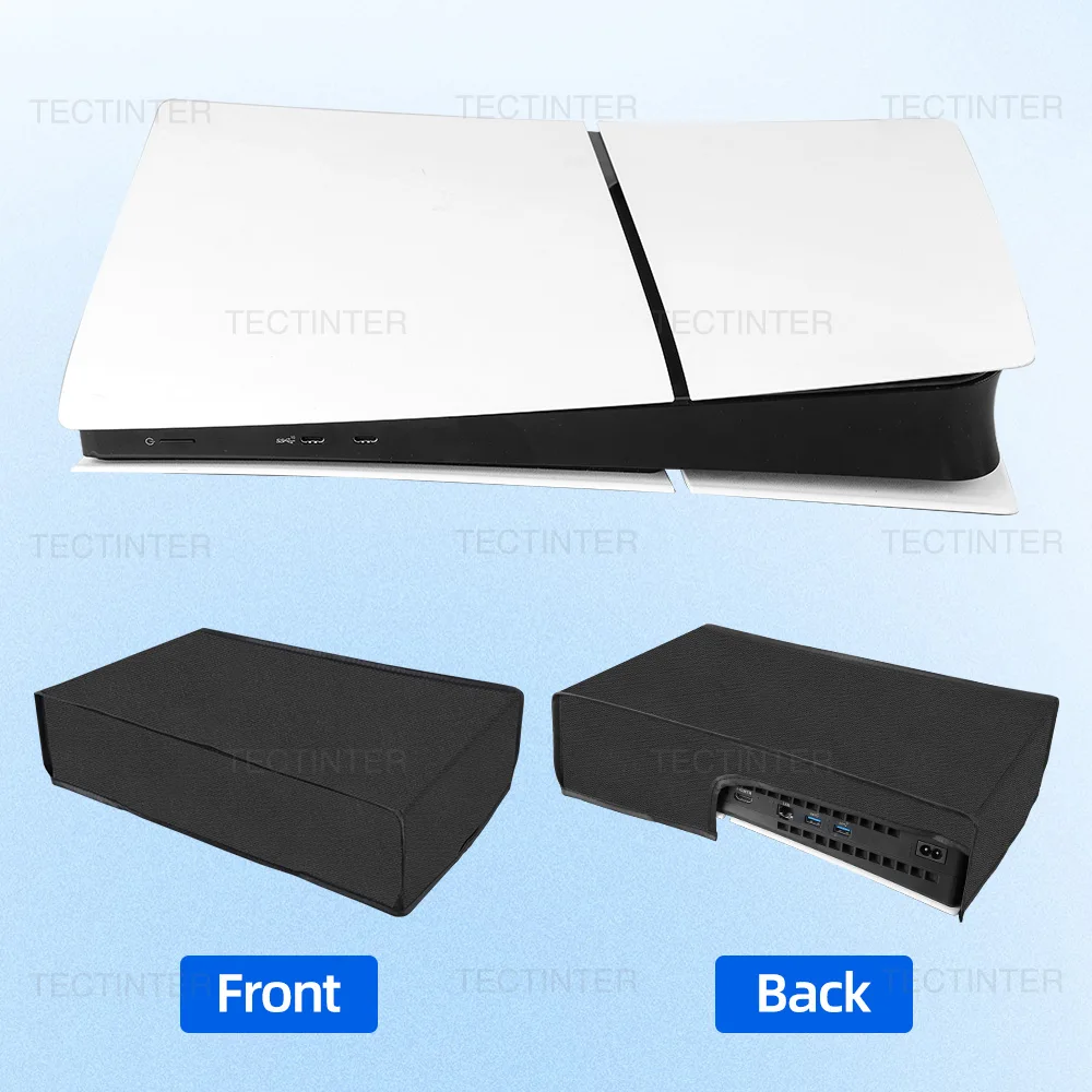 Osłona przeciwpyłowa do konsoli PS5/PS5 Slim/Pro Etui ochronne na konsolę Pokrowiec ochronny na PlayStation 5 Akcesoria