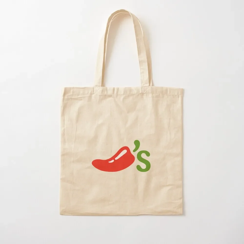 

Chili's Tote Bag shopping trolley bag university Canvas cute