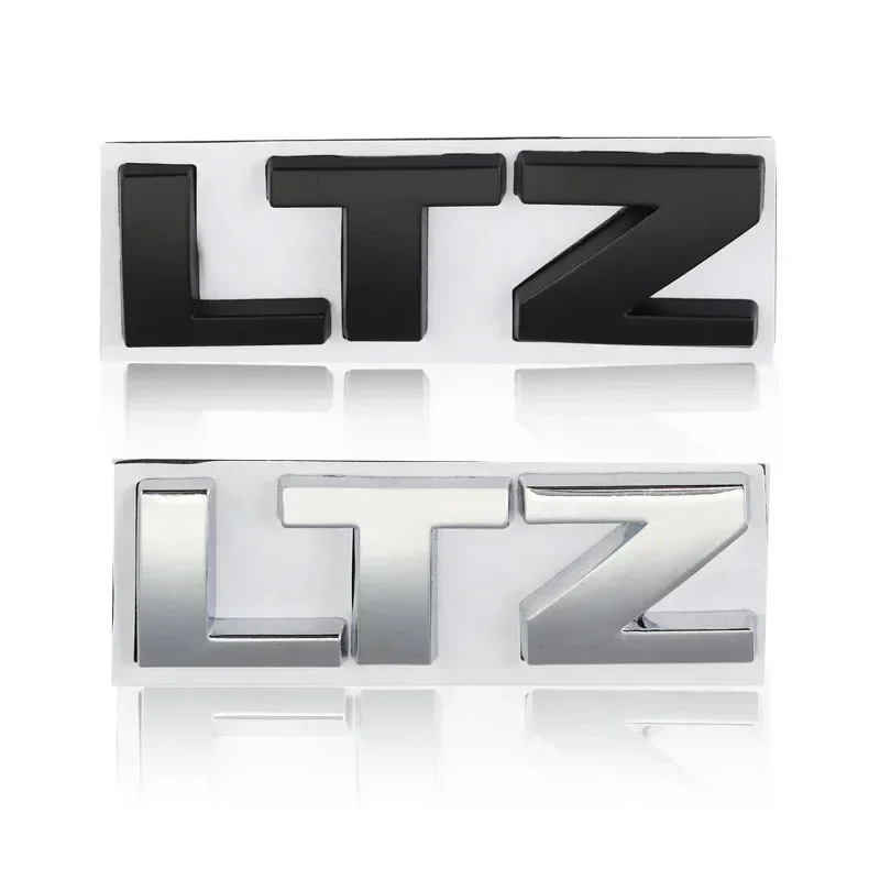 Logotipo LTZ, pegatina con emblema trasero de coche, insignia decorativa para malibu Cavalier Onix Cruze Aveo Silverado