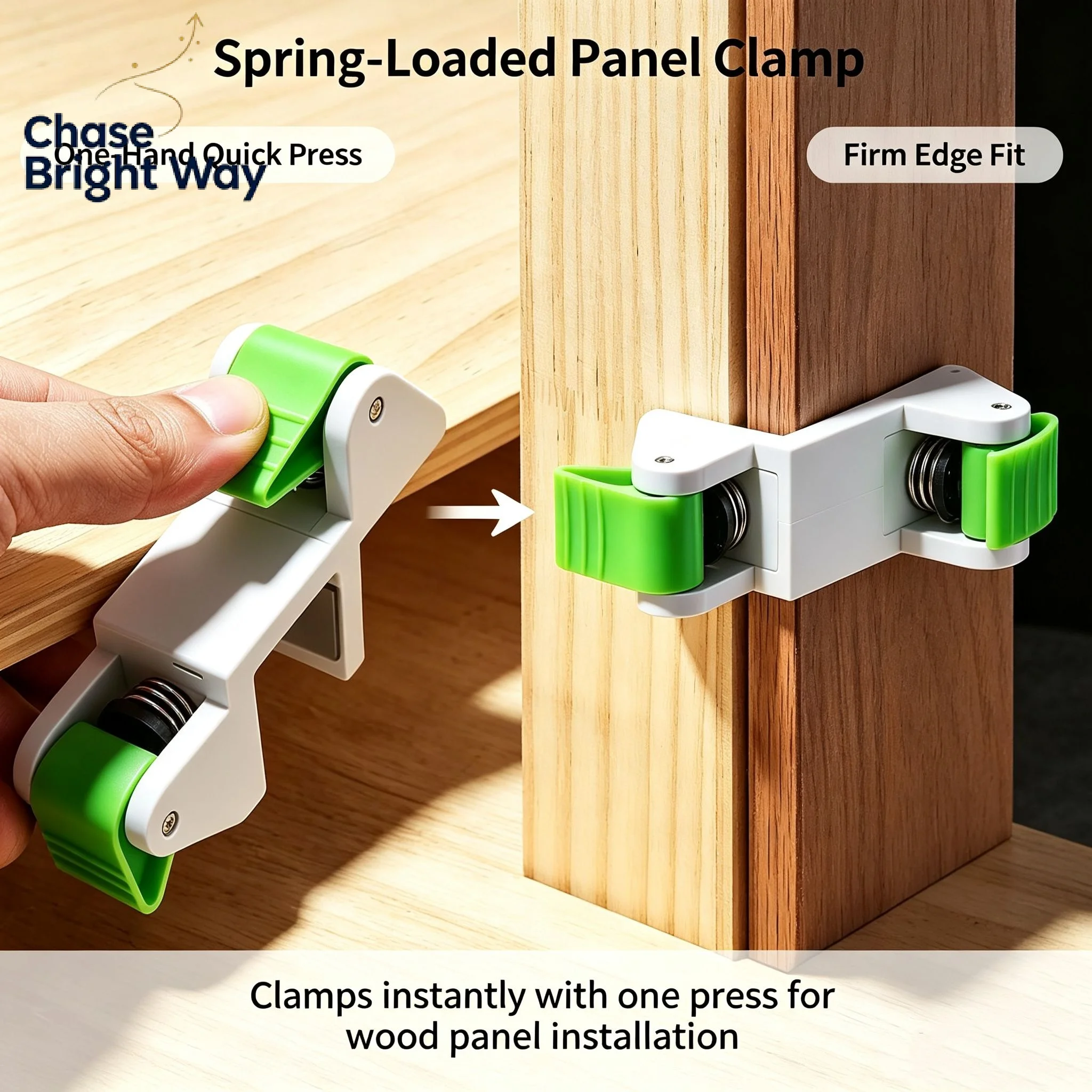 1Pcs Woodworking Cabinet Clamping Locator Spring Quick Release Fixture Wardrobe Sealing Plate Marking Jig For Panel Installation