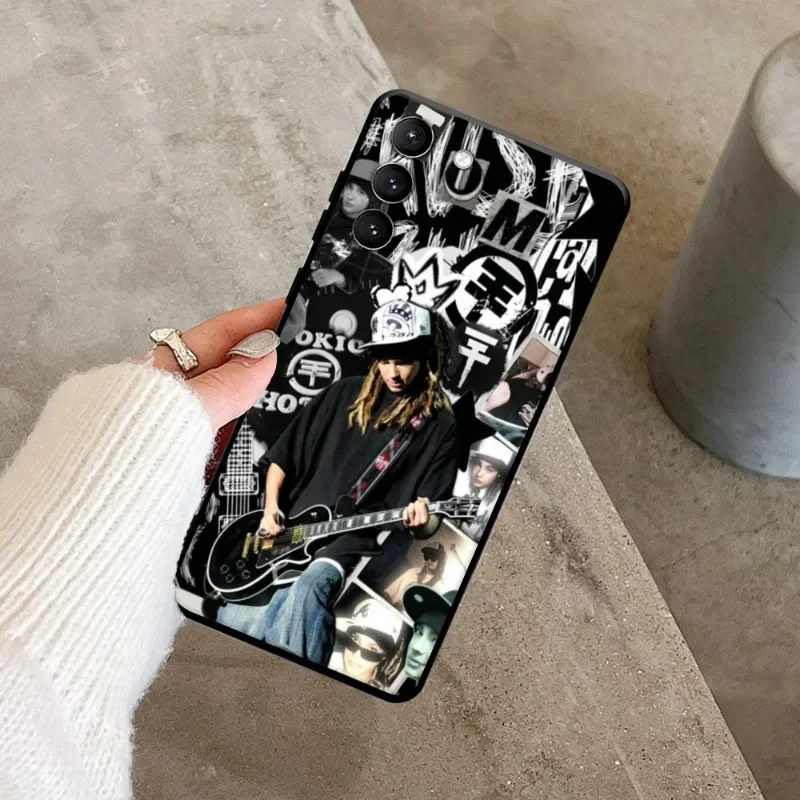 Tom Bill Kaulitz Tokio Hotel Phone Case For Samsung Galaxy S22 23 21 S20 FE Ultra S10 S9 S8 Plus S10e Note 20Ultra 10Plus Cover