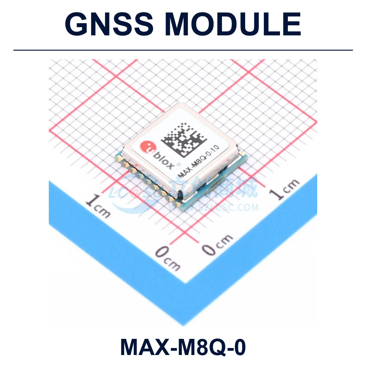 2 PCS U-BLOX MAX-M8Q-0 GNSS Module UART; I2C 2.7V-3.6V
