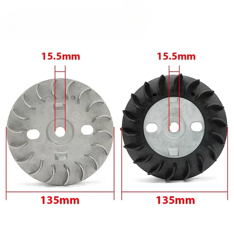 Durable ET950 ET650 Aluminum Flywheel Gasolina Generator Aluminum Plastic Flywheel ET650 950 For Generator Spare Parts