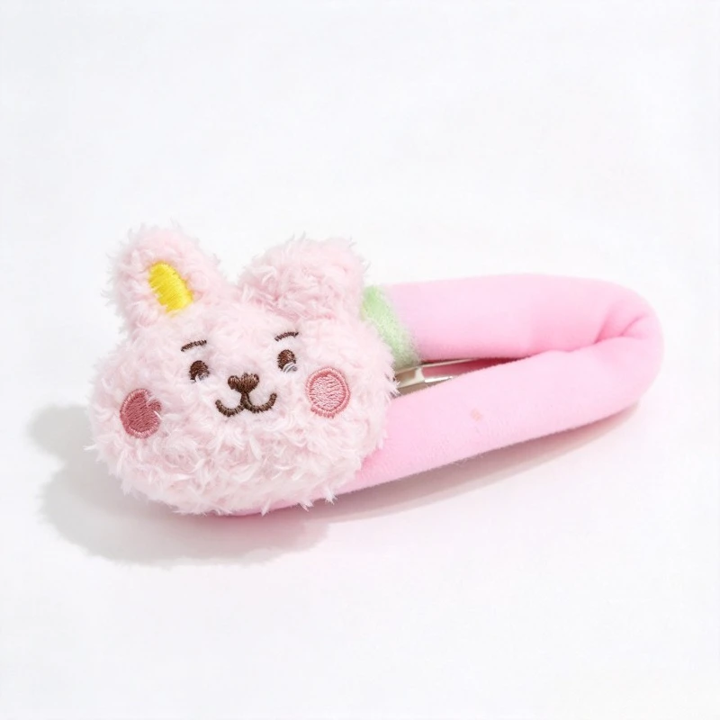 BT21 cartoon cute plush doll hair clip kawaii bubble break clip bangs clip hair accessories animation peripheral wholesale view 6
