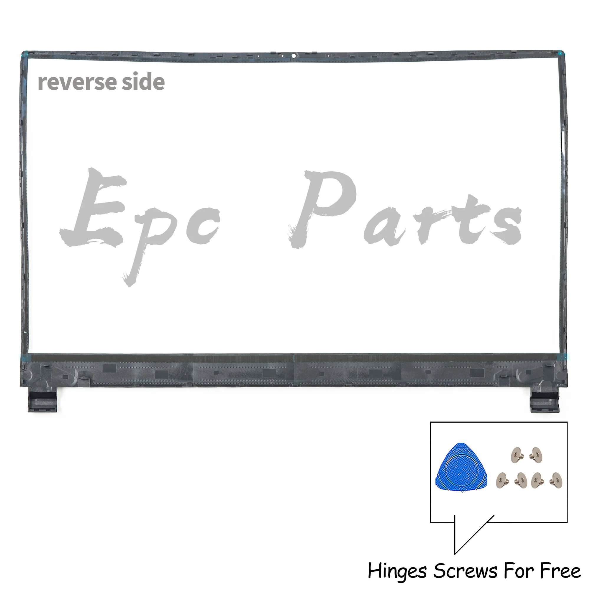 Imagem -03 - Metal Lcd Tampa Traseira Dobradiças de Moldura Reparo Inferior Palmrest Peças Epc para Gp75 Leopard 9sc 9sd 9se 9sf Ms17e2 17e5 17e7 173