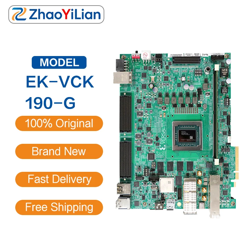 For EK-VCK190-G XCVC1902 Adaptive SoC Kit Dual FMC+ SFP28 Ethernet High Speed AI Inference Prototyping Platform