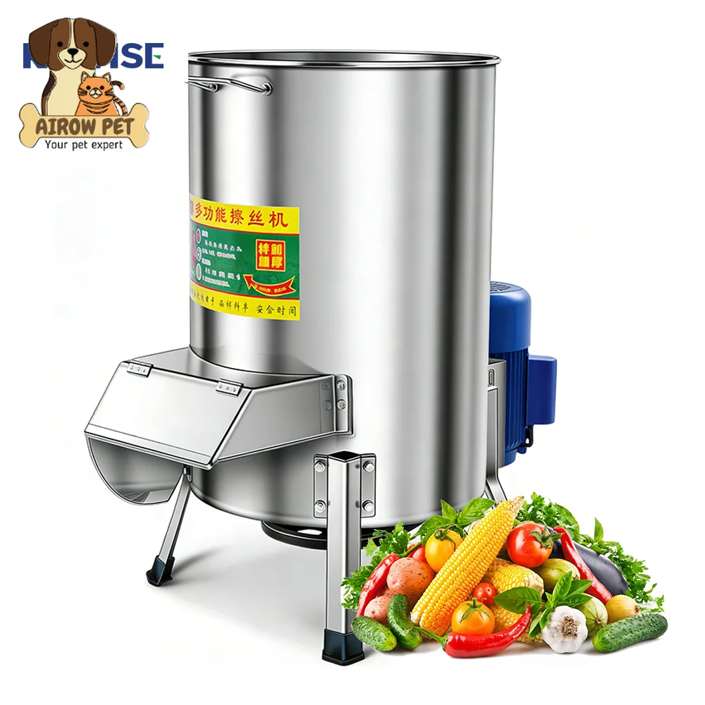 AIROW Stainless Steel Vegetable Cutter for Restaurant Kitchens and Commercial Food Preparation Work Use